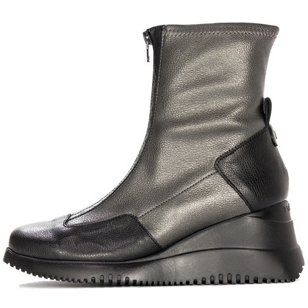 Wonders India Negro Plomo Women's Boots