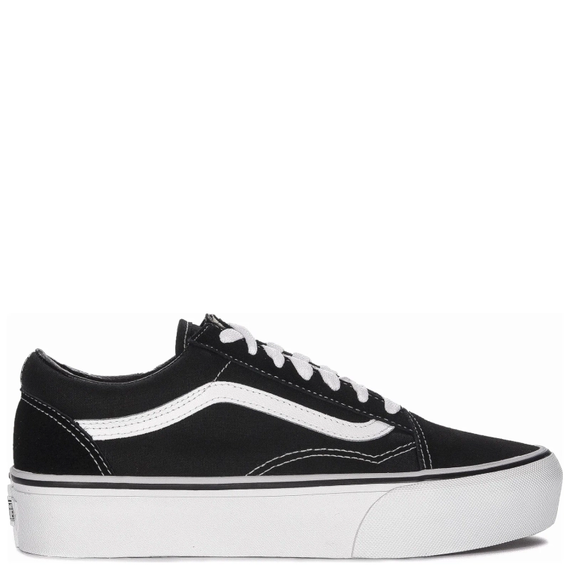 Vans Old Skool Platfor Black Trainers