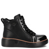 Filippo Women's Patent Leather Insulated Boots Black
