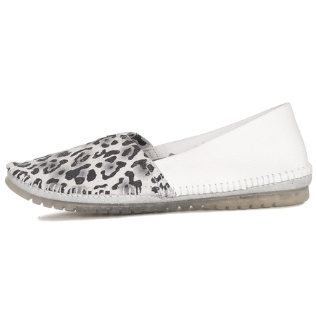 Maciejka White Ballerina Shoes