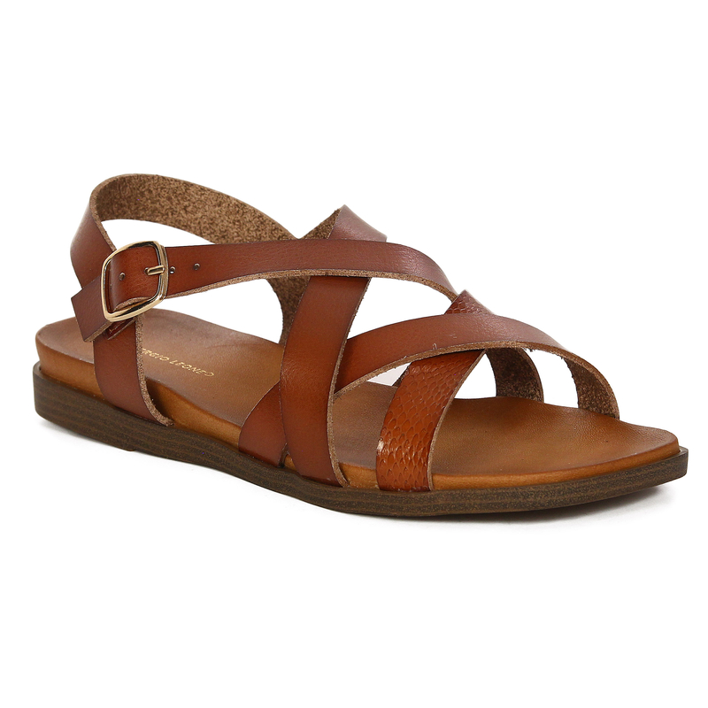 Sergio Leone Sandals Brown