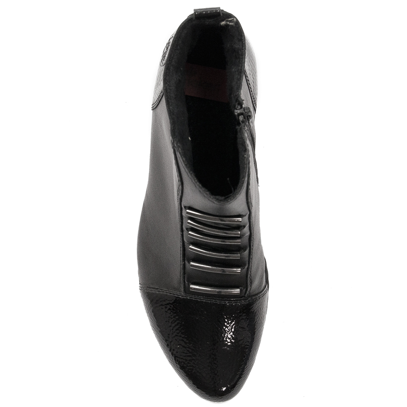 Botki Rieker Y2162-00 ocieplane Czarne