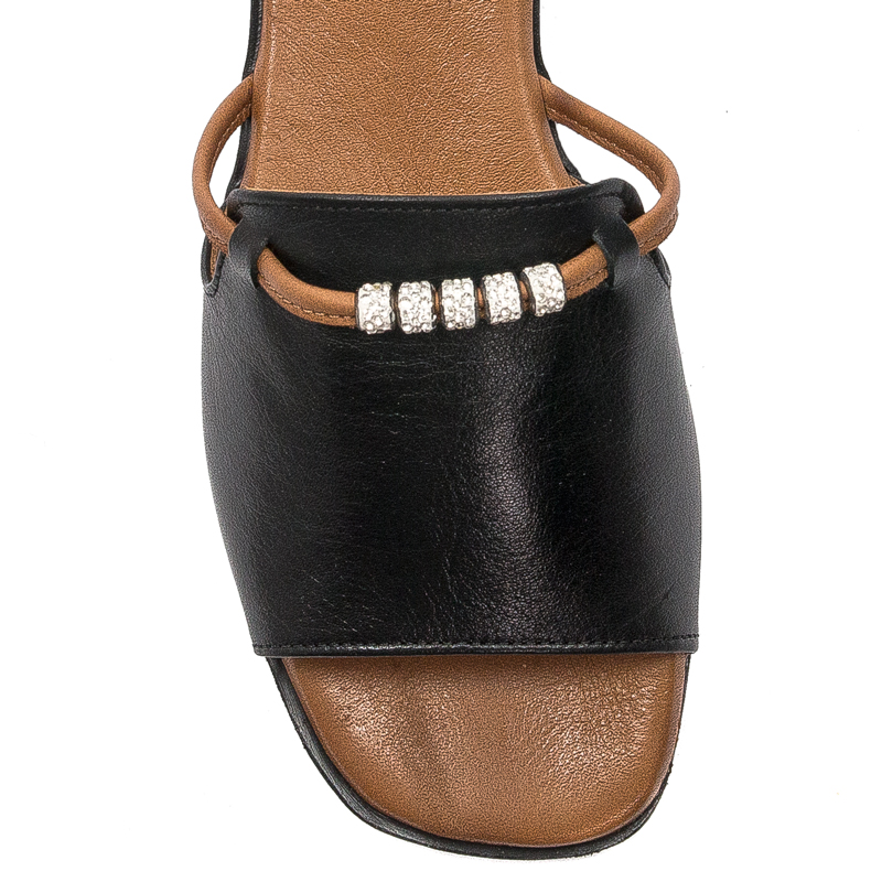 Venezia Lube Black Slides