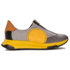 Maciejka Women's Leather Sneakers Grey+Yellow