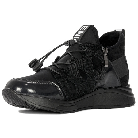 Black leather Filippo loafers