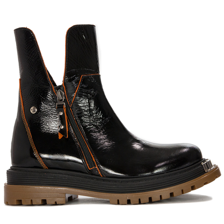 Maciejka 05747-18/00-7 Black+Orange Boots