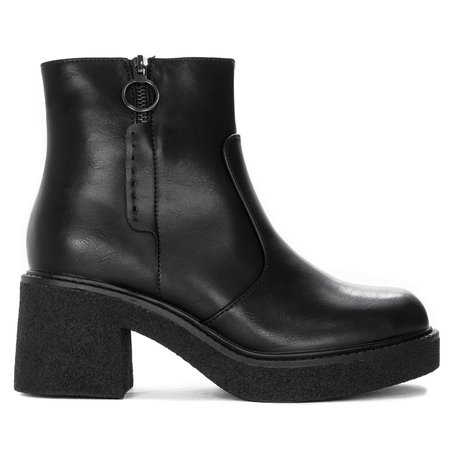 Sergio Leone Black Women's Warmed Boots