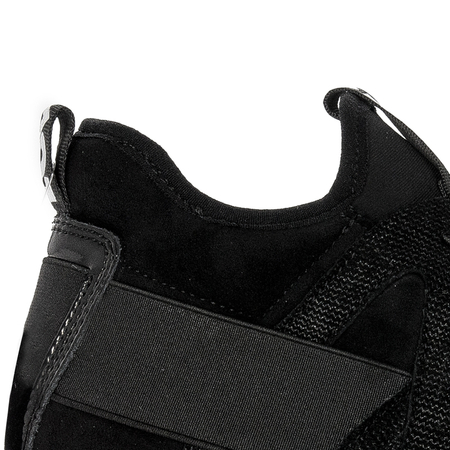 Półbuty Sneakersy damskie Filippo skórzane czarne