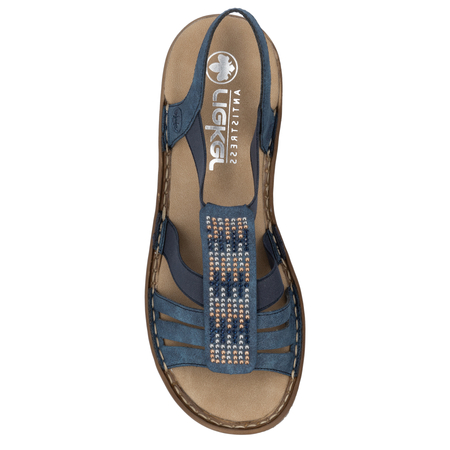 Rieker Women's Blue Sandals