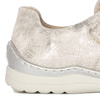 Rieker Women's Velcro Beige Combi Flat Shoes