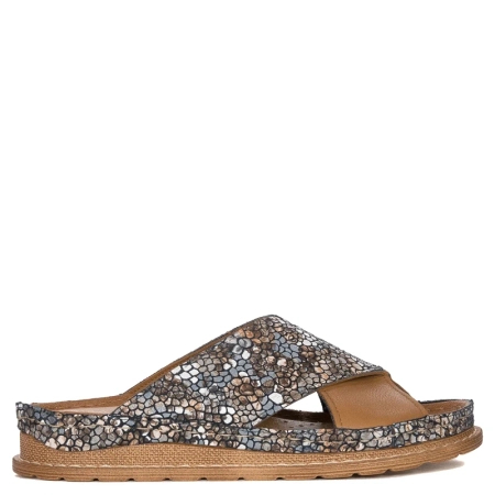 Maciejka Brown Women's Slides