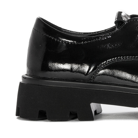 Filippo DP4729/23 BK L Black Pattent women's Low Shoes