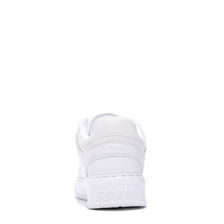 Guess Damskie Sneakersy Na Platformie Złote Detale Białe FLTDELELE12-WHITE