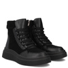 Filippo Women's Insulated Leather Boots, Black