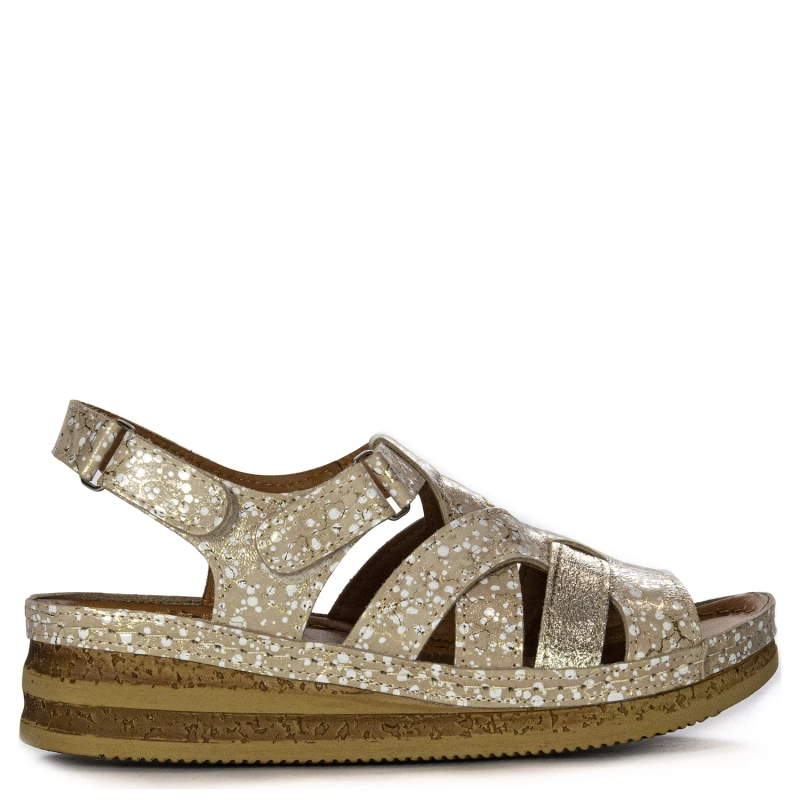 Maciejka L4490-25/00-1 Gold Sandals
