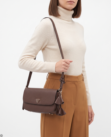 Guess Klasyczna Torebka Damska Brązowa HWZG2227190-BROWN