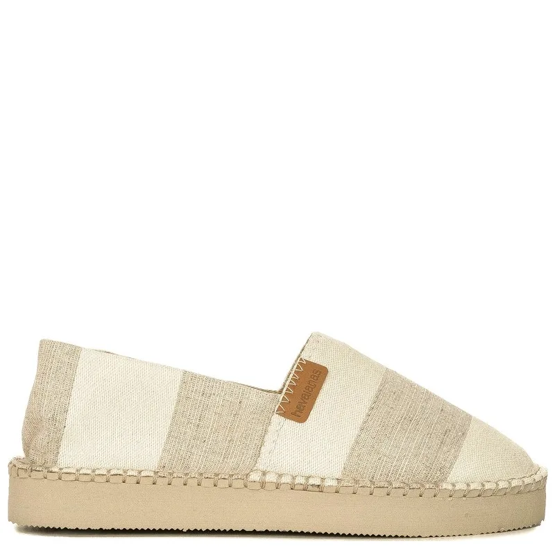 Havaianas Półbuty damskie Hav Espadrille Classic Flatform Eco Natural