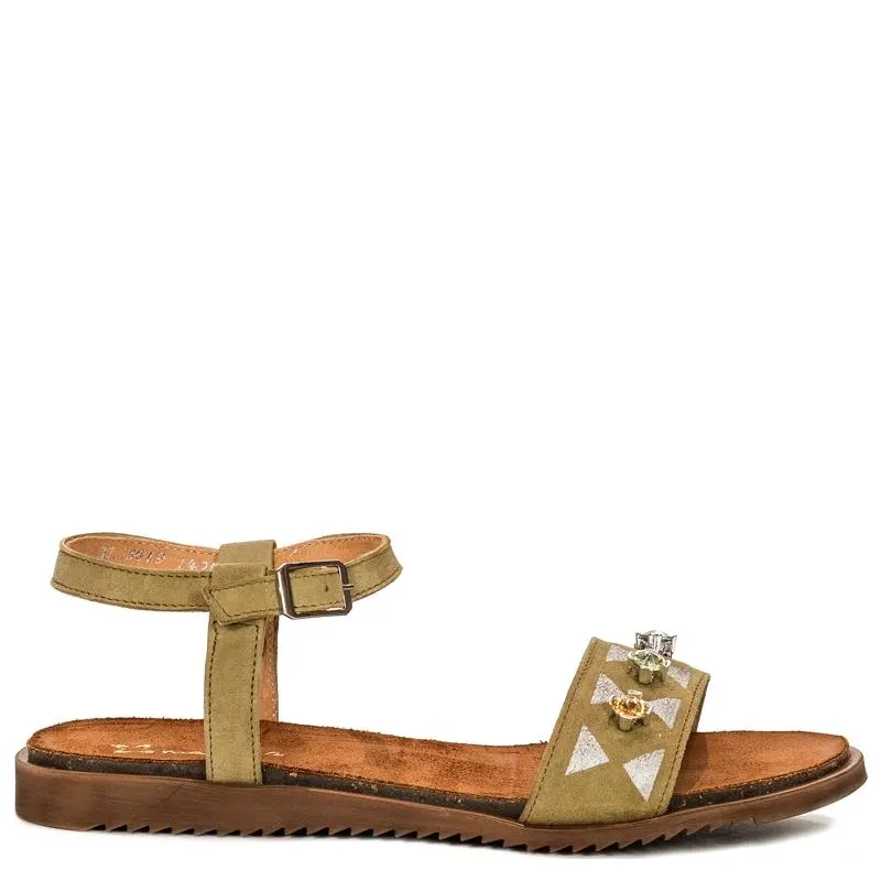 Maciejka 03619-09-00-5 Green Sandals