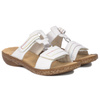 Rieker Women's white leather Velcro white