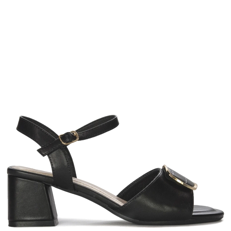 Sergio Leone Black Sandals