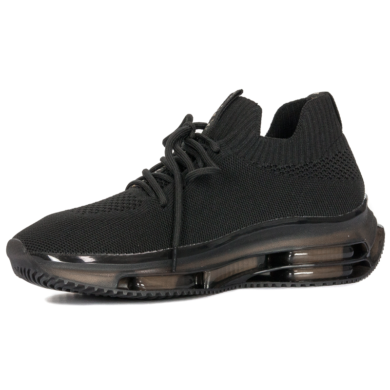 GOE Sneakersy buty damskie Black Czarne