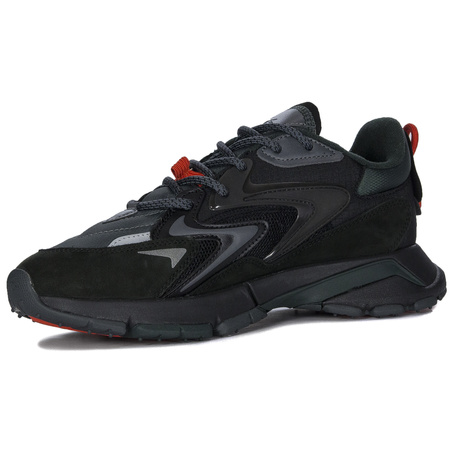 Lacoste Men's L003 Neo Tech 224 1 SMA BLK/ORG Black Orange Sneakers