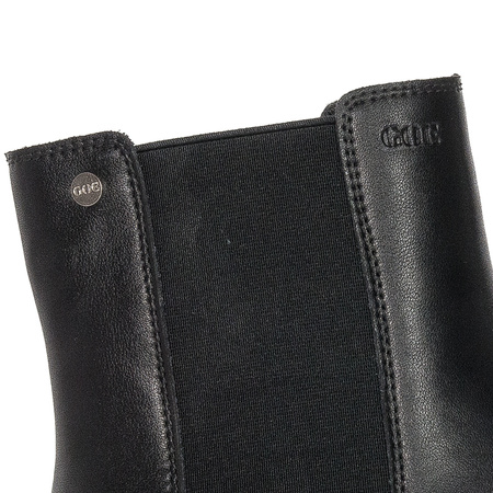 GOE Women's warm leather black boots