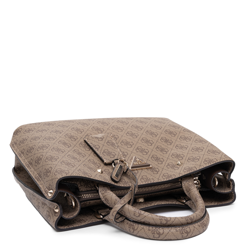 Guess Open Road Torba Klasyczna Monogram Beżowa HWSG6974060-BEIGE