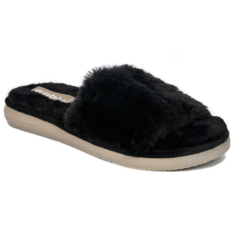 Inblu Kapcie damskie Czarny Black