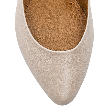 Maciejka 04100-26-00-8 Light Beige Ballerina