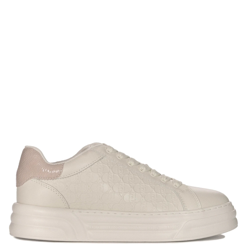 Liu Jo Sneakersy damskie na platformie Cleo 28 Ivory