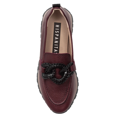 Hispanitas Women's Half Shoes Red