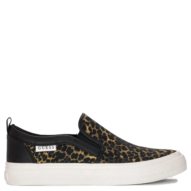 Guess Leopa Preska2 Leopard Slip-on Trainers