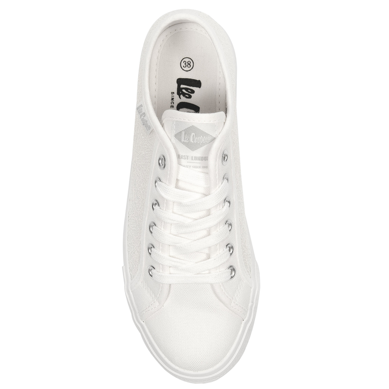 Lee Cooper Trampki Damskie Białe
