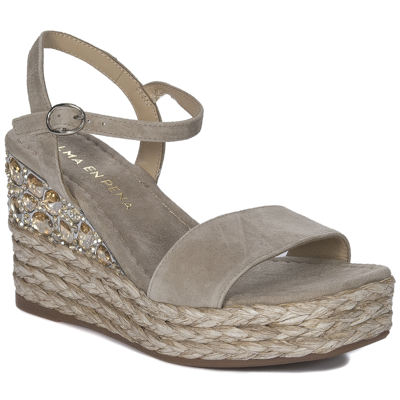 Alma En Pena Grey Sandals V240956