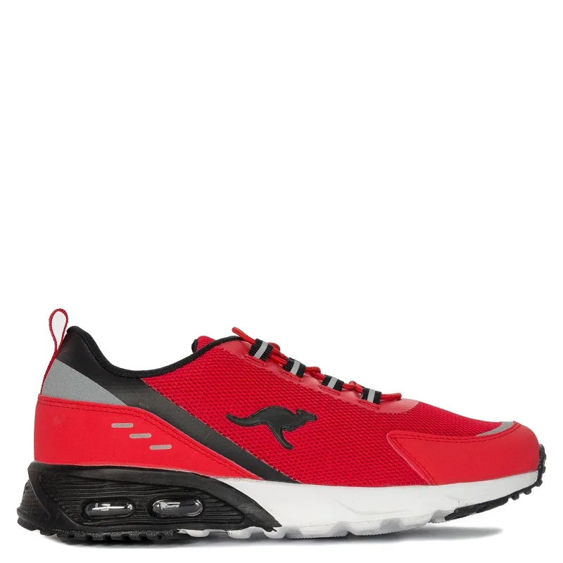 Kangaroos Sneakersy półbuty damskie Fiery Red/Jet Black
