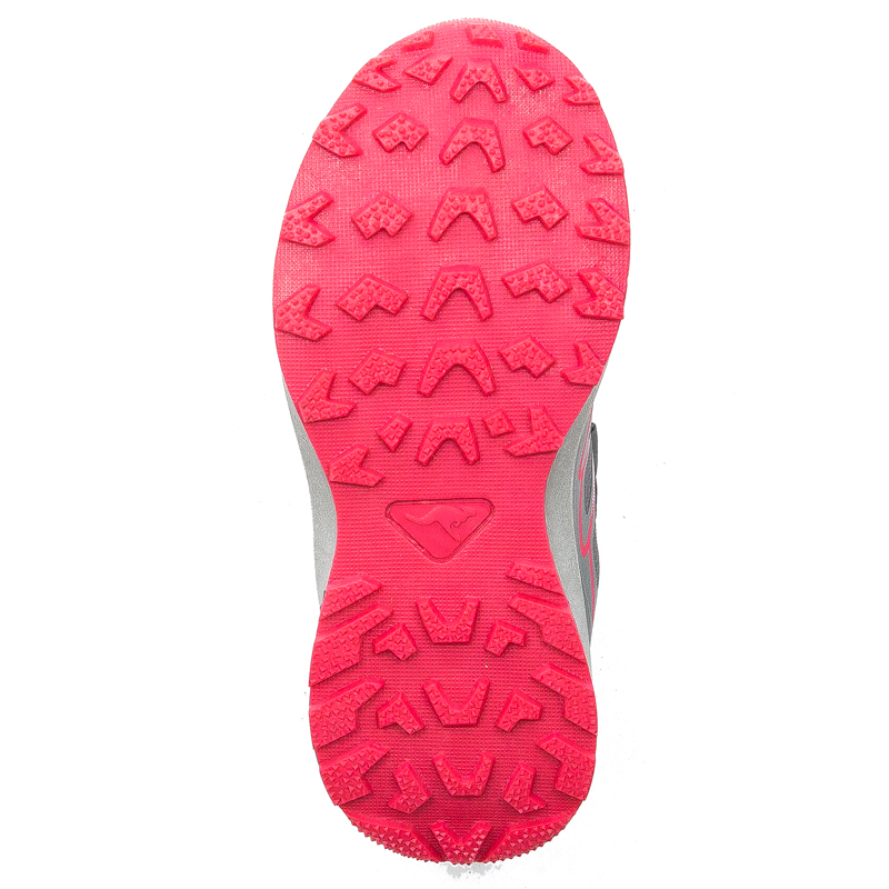 Kangaroos women shoes Steel Gray / Dusty Rose Sneakers