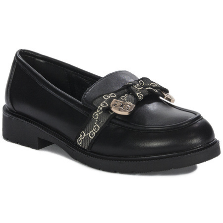 S.Barski Women's moccasins black