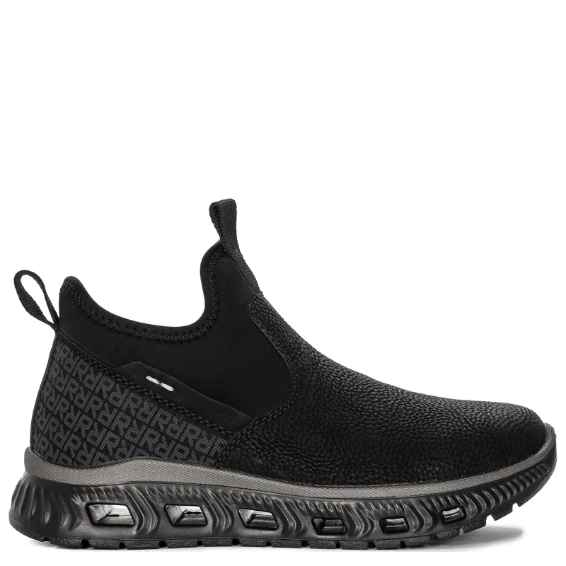 Rieker platform black Boots