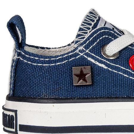 Big Star HH374195 Navy Trainers