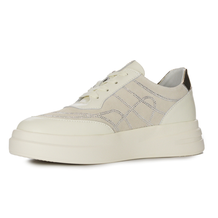 Artiker Beige-Gold Women's Sneakers