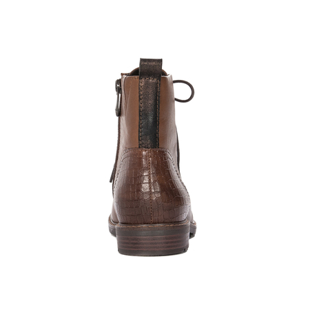 Marco Tozzi 2-25102-41-392 Brown Lace-up Woman's Leather Boots