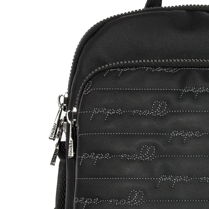 Pepe Moll 232182 Camden Negro Black Women's Backpack