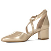 Sergio Leone Women's Gold Sandals