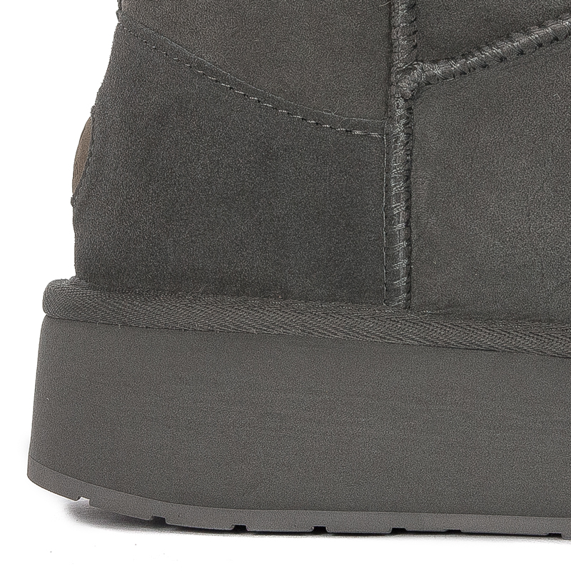 EMU Australia Foy Flatform Micro Charcoal W13073 CHARCOAL