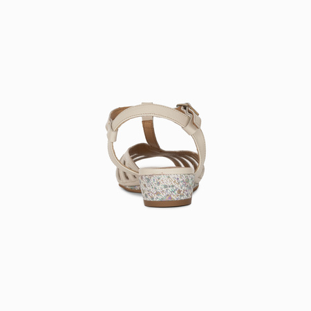 Maciejka Women's Leather Sandals Light Beige