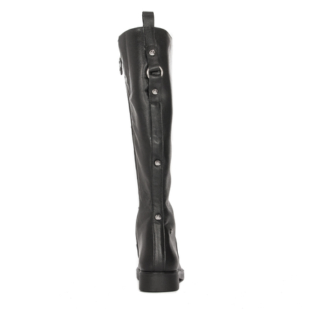 Maciejka 05755-01/00-7 Black Knee-High Boots