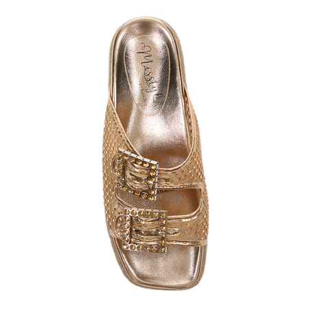 Laura Vita Women's Flip Flops Gold