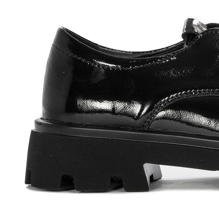 Filippo DP4729/23 BK L Black Pattent women's Low Shoes