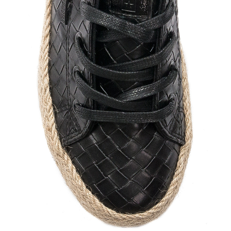 Big Star JJ274396 Black Espadrilles